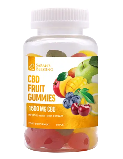 Stærke CBD Frugtgummies 1500 mg