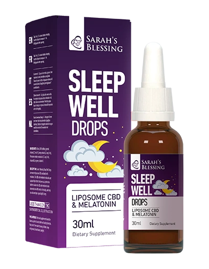 Sleep Drops Liposomal CBD + melatonin, 30 ml